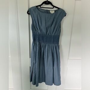 ☆ Kate spade ☆ chambray dress with flutter sleeves Kate Spade Chambray Ruffle Dress Kate Spade Chambray Dress